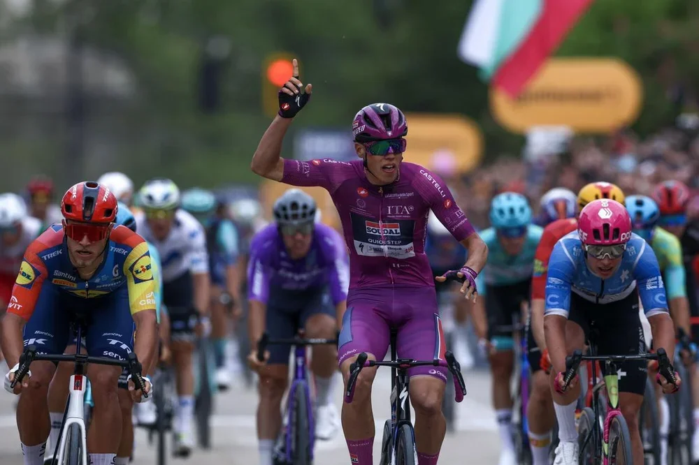 La etapa 3 del Giro de Italia 2026, en imágenes.
