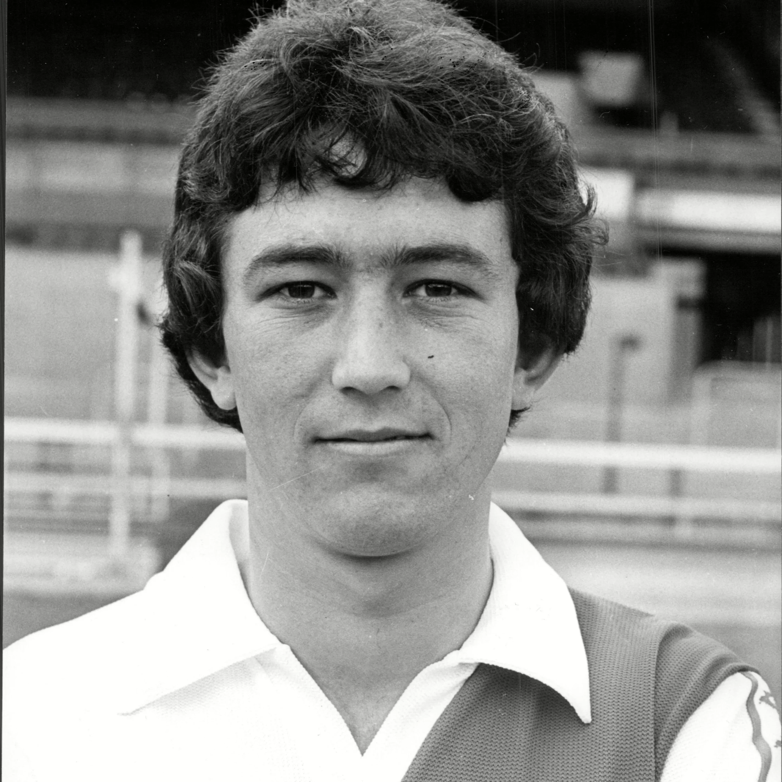 Tony Pulis, pictured as a teenager when he was an apprentice with Bristol Rovers in 1977